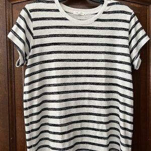 Rag & Bone Monochrome Striped Tee